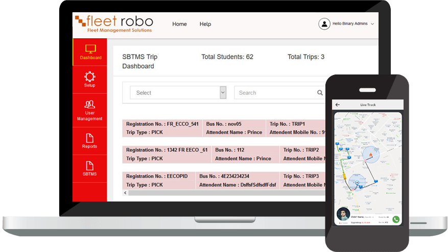 School Transportation Management System Web & Mobile App