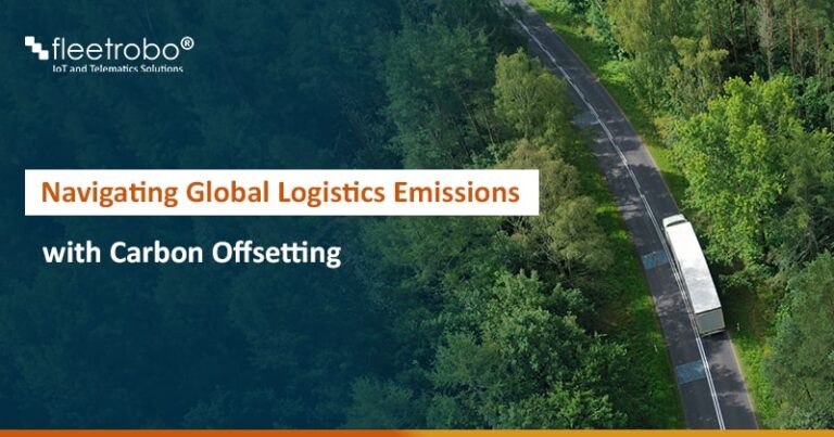 Navigating Global Logistics Emissions With Carbon Offsetting